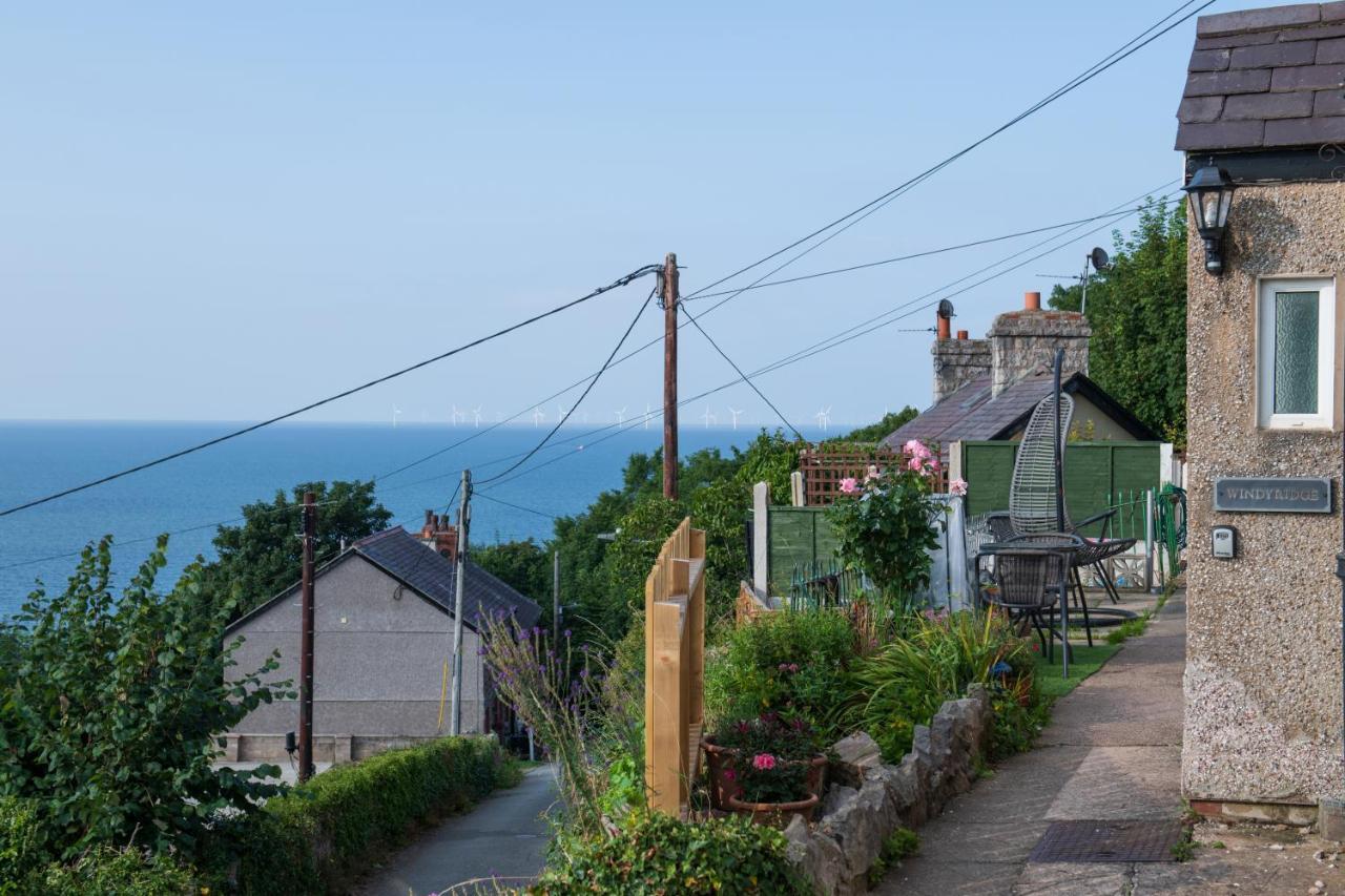 Villa Windy Ridge Terrace With Beautiful Sea Views, North Wales Coast Old Colwyn Exterior foto
